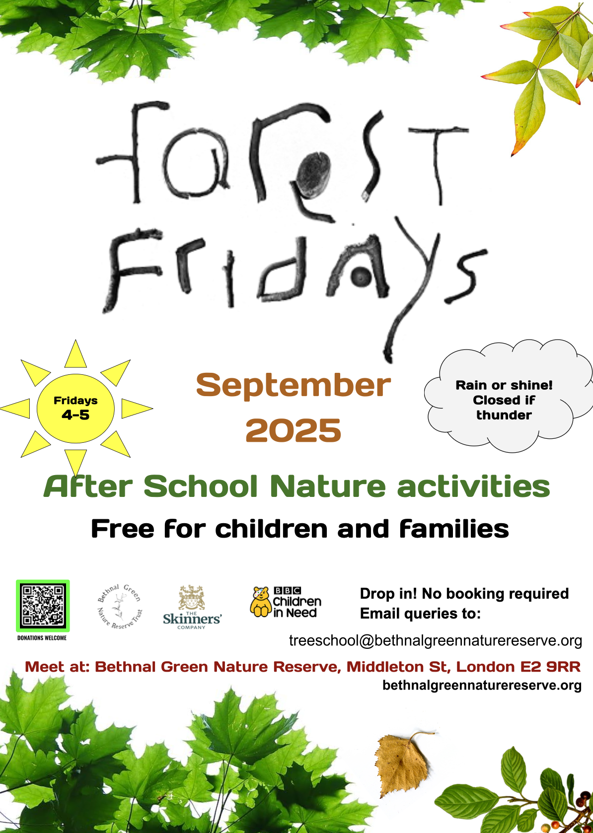 Forest Friday Sept 2025